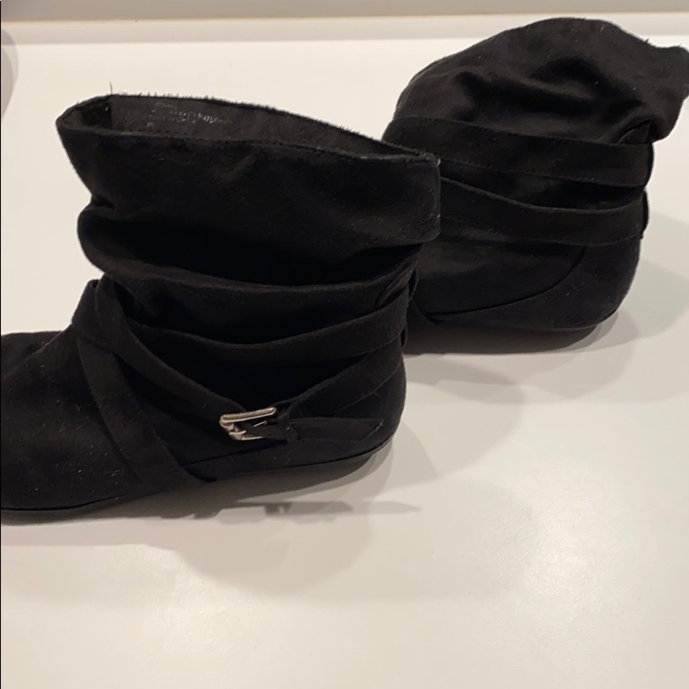 Suede ankle boots